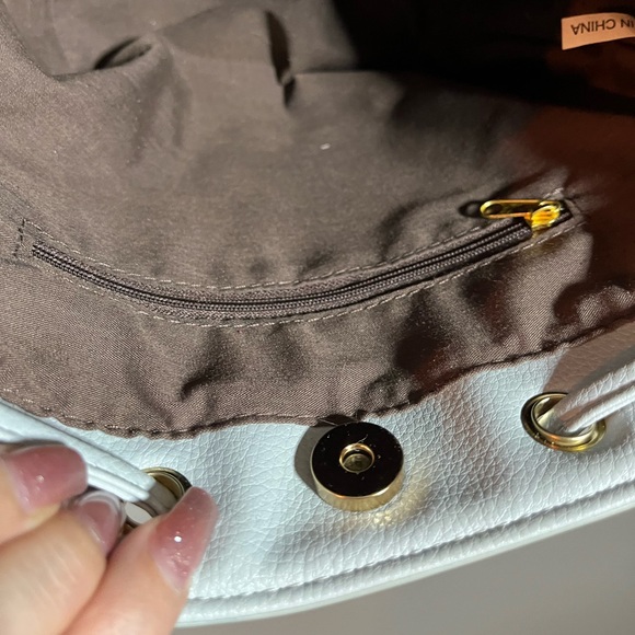 Blue cross body bag - Picture 7 of 8